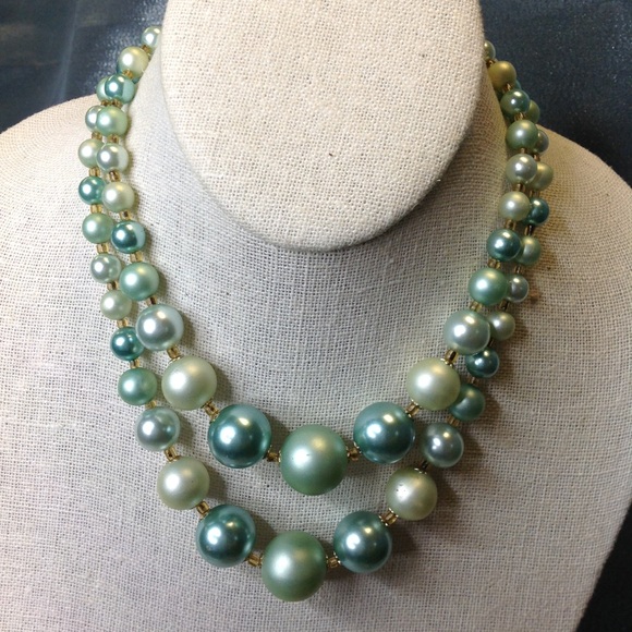 Vintage Jewelry Vtg Mid Century Japan Bead Necklace Poshmark